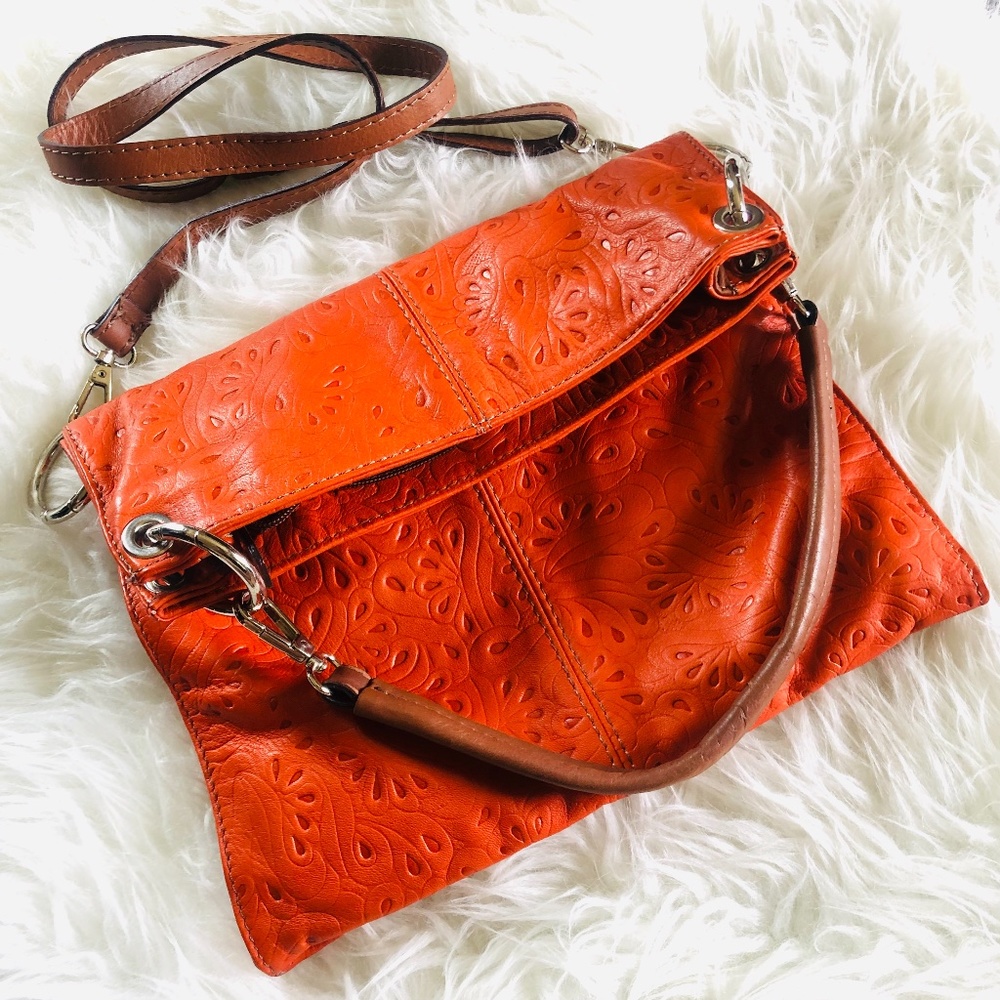 Lavorazione Artigianale Leather Convertible Bag